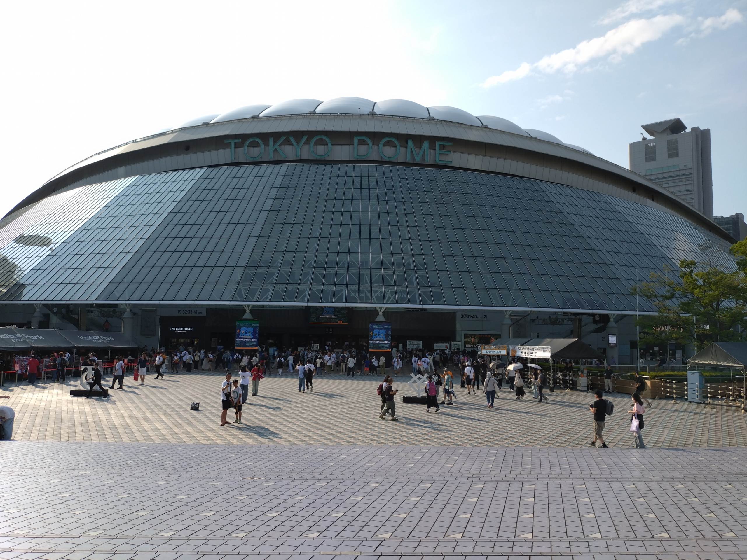 東京ドーム行ってきました