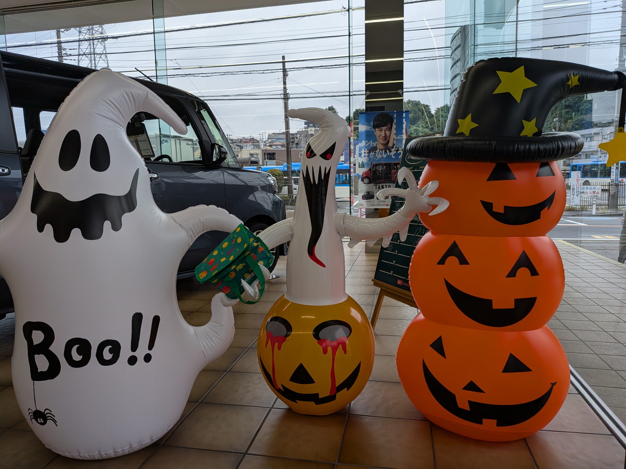 ハロウィン飾りつけをしました🎃